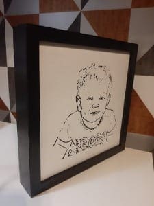 hand printed frame 3