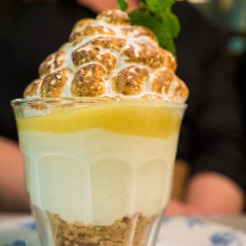 Lemon Meringue Pie in a glass