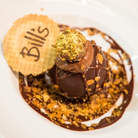 Bill's Chocolate and Hazelnut Praline Sphere