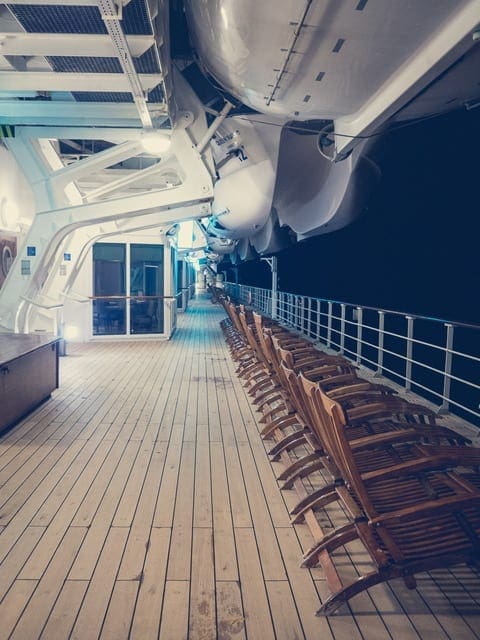 on deck
