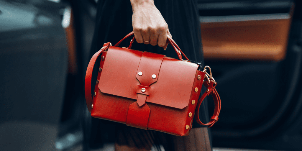 woman with bag