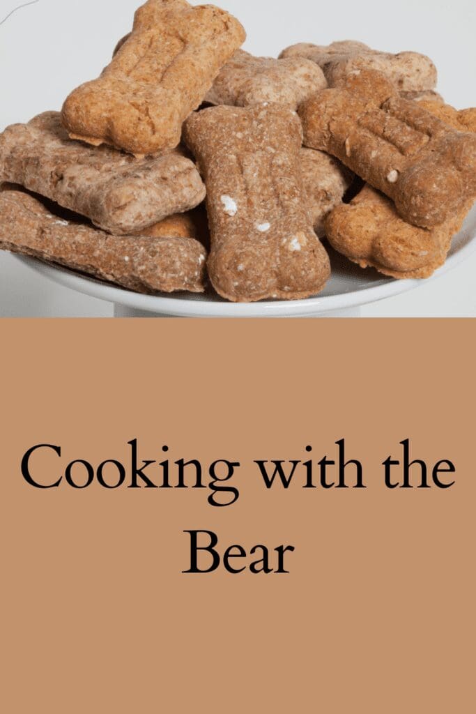 Cooking with the Bear pinterest pin