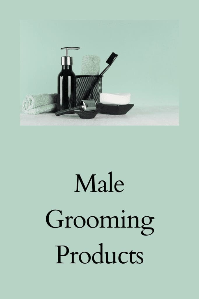 Male Grooming Products pinterest pin
