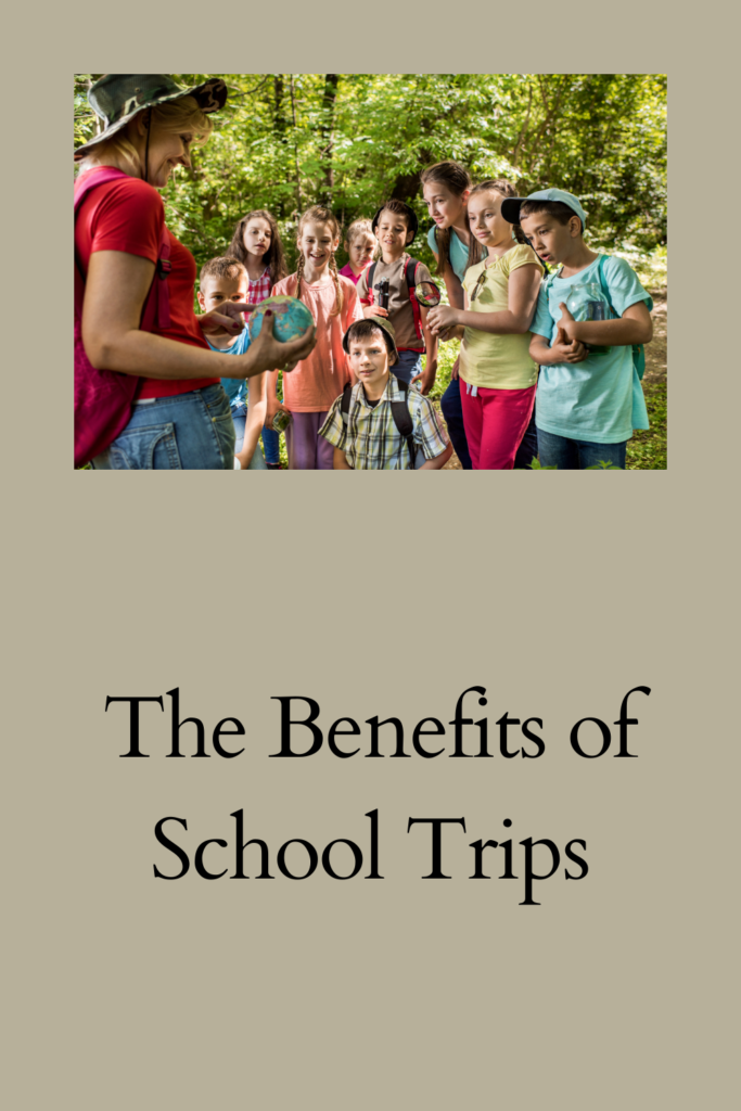 The Benefits of School Trips pinterest pin