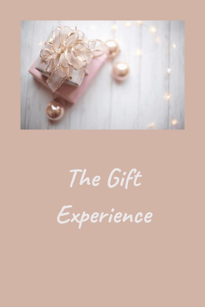 The Gift Experience pinterest pin