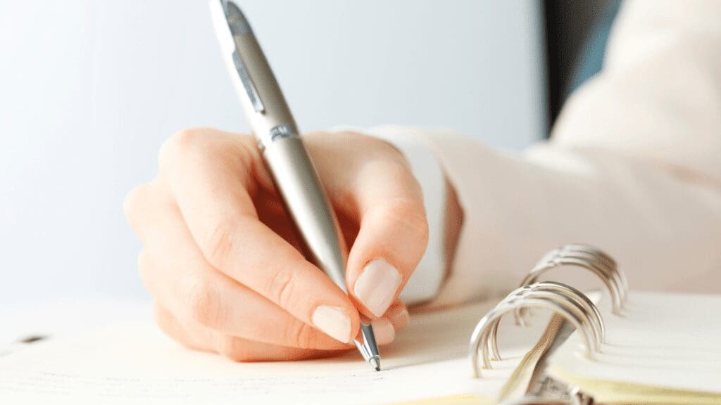 Write Down Your Thoughts