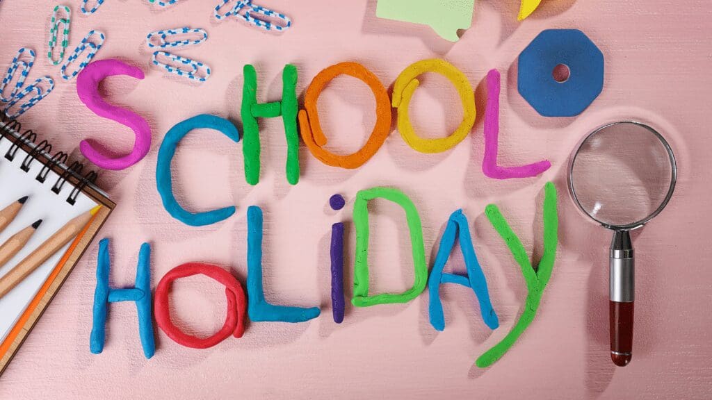 This week is their first full week of summer holidays and so far her diary has been