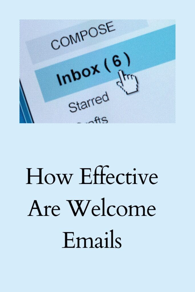 How Effective Are Welcome Emails pinterest pin