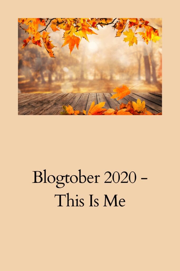 Blogtober 2020 - This Is Me pinterest pin