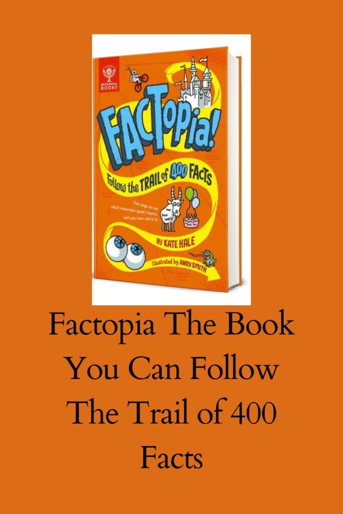 Factopia The Book Of 400 Facts pinterest pin
