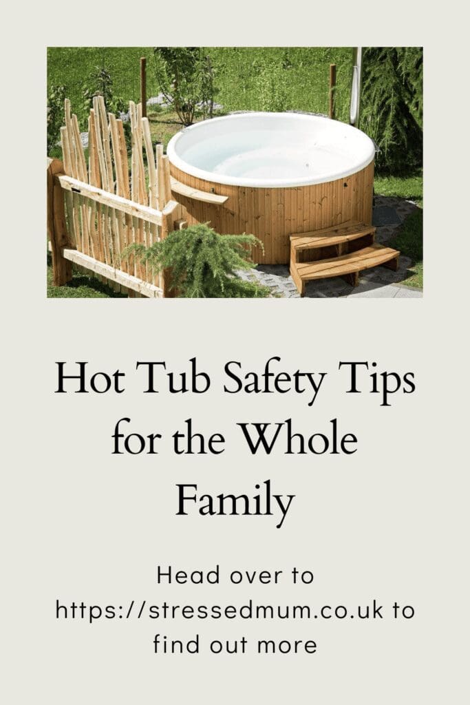 Hot Tub Safety Tips for the Whole Family pinterest pin