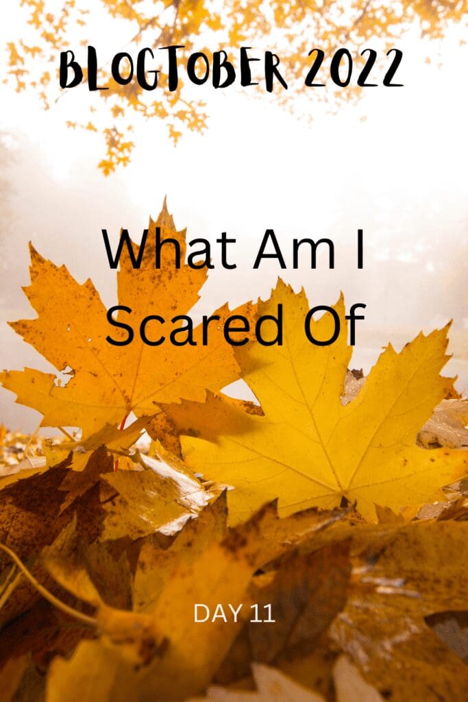 What Am I Scared Of pinterest pin