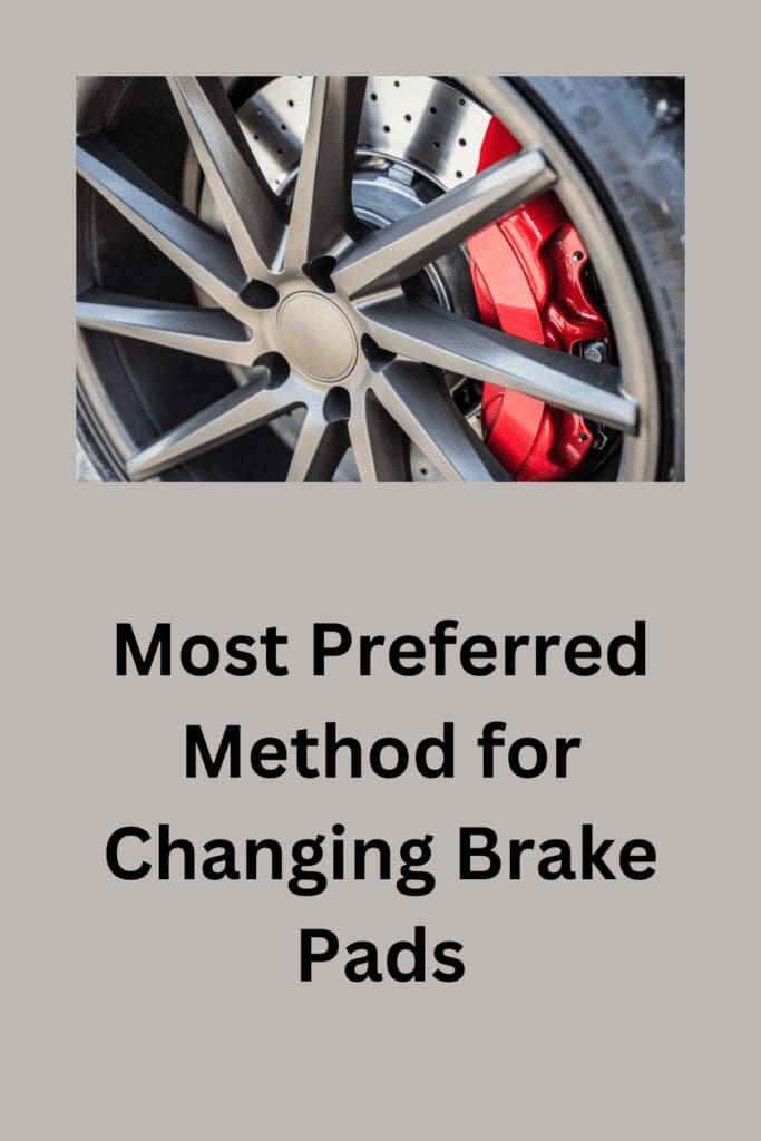 Most Preferred Method for Changing Brake Pads pinterst pin