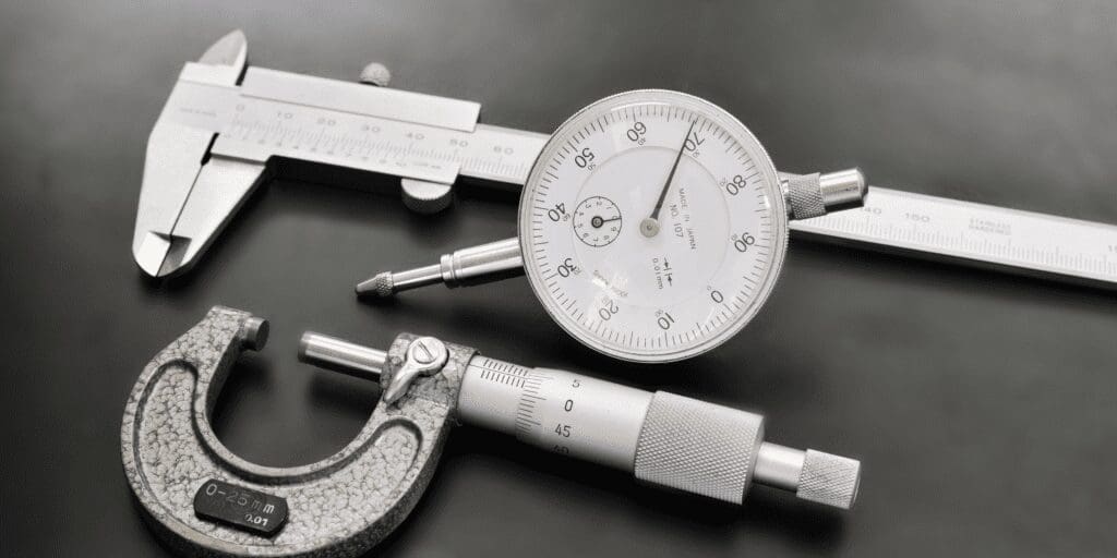 Look for a set of measuring tools if at all feasible