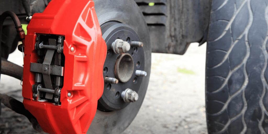 Verify the brakes and the calipers