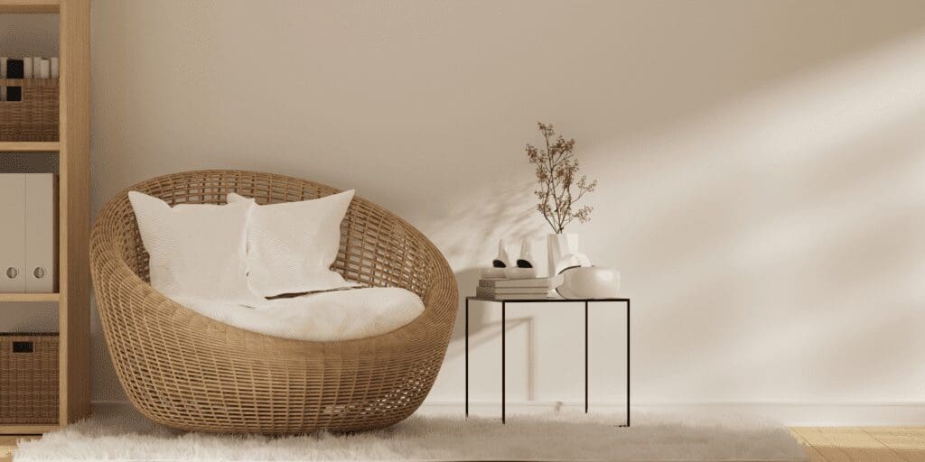 rounded furniture