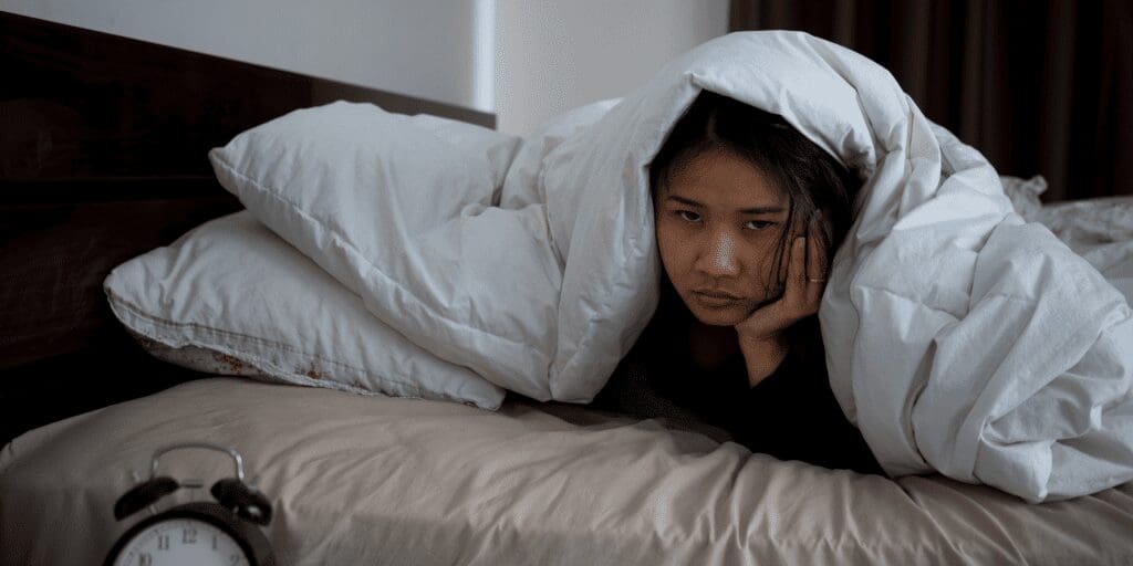 Disturbed sleep