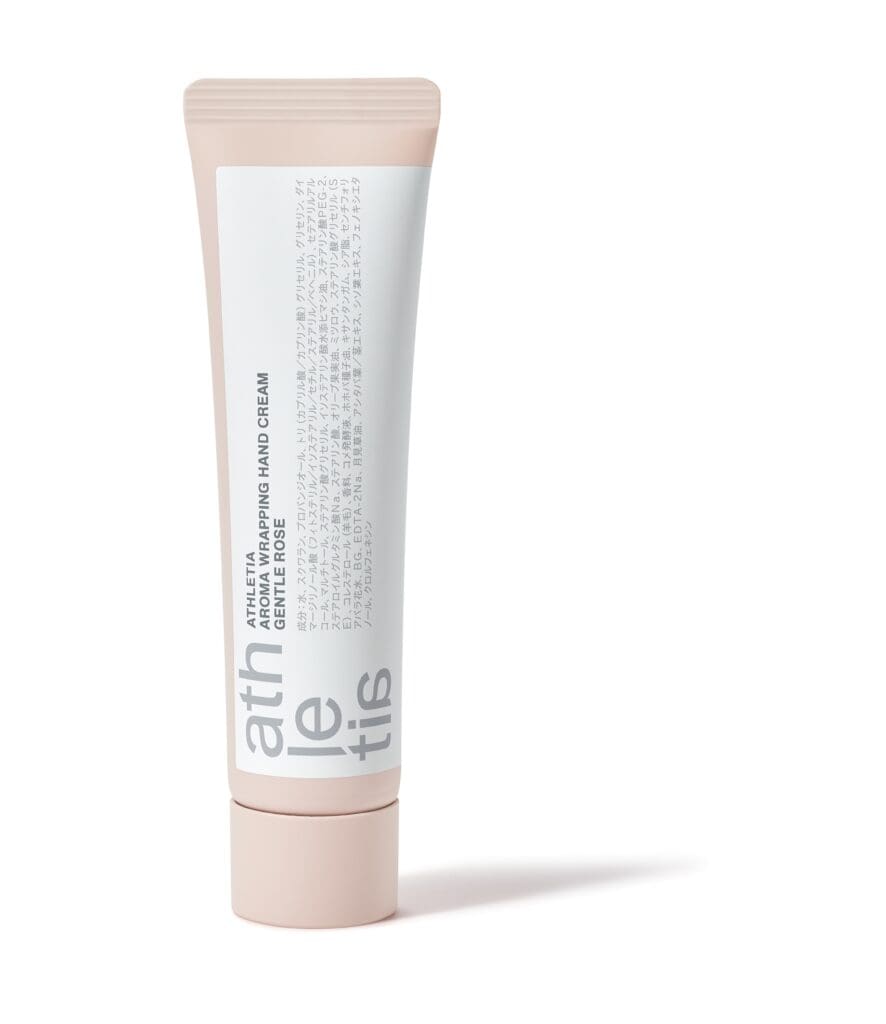 athletia Aroma Wrapping Hand Cream Gentle Rose