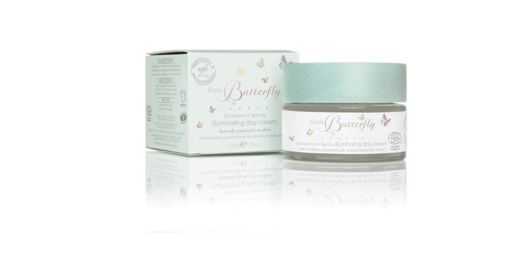 blossoms in spring illuminating day cream.