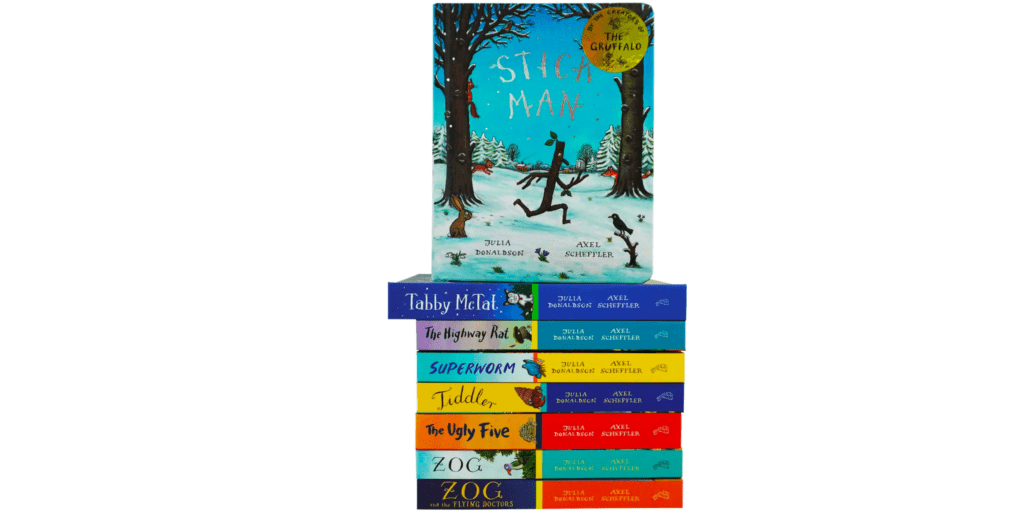 Julia Donaldson and Axel Scheffler Early Readers 8 Books Collection Set