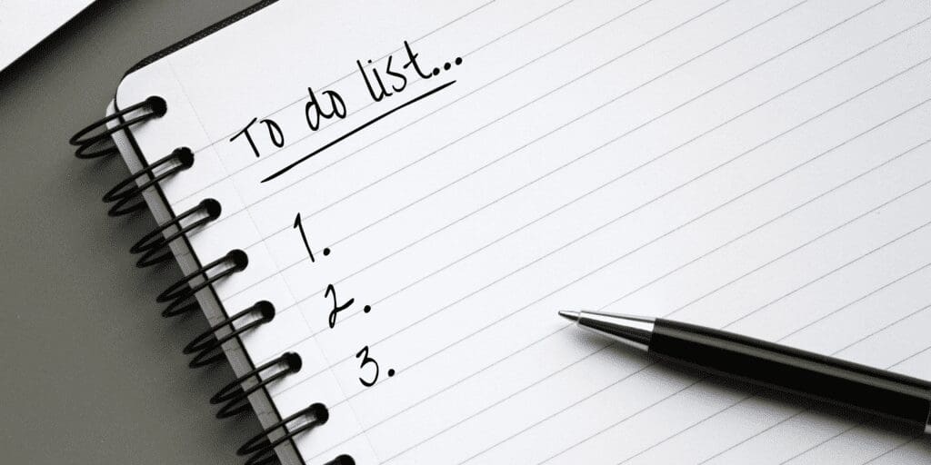 Write a To-Do List