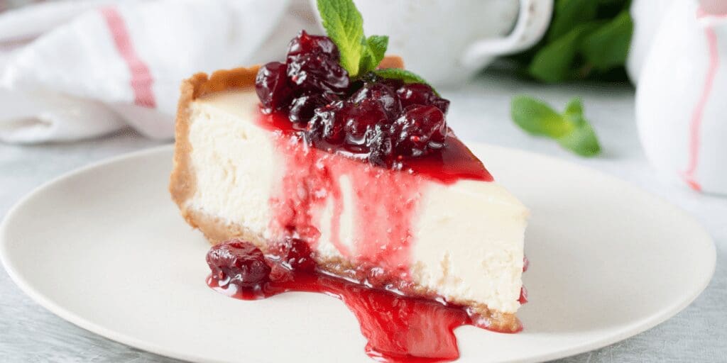 cheesecake slice