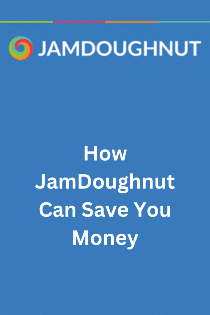 How JamDoughnut Can Save You Money pinterest pin