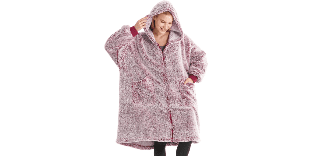 Sherpa zip up fleece