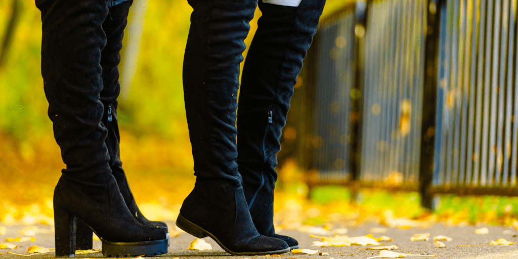 over knee boots