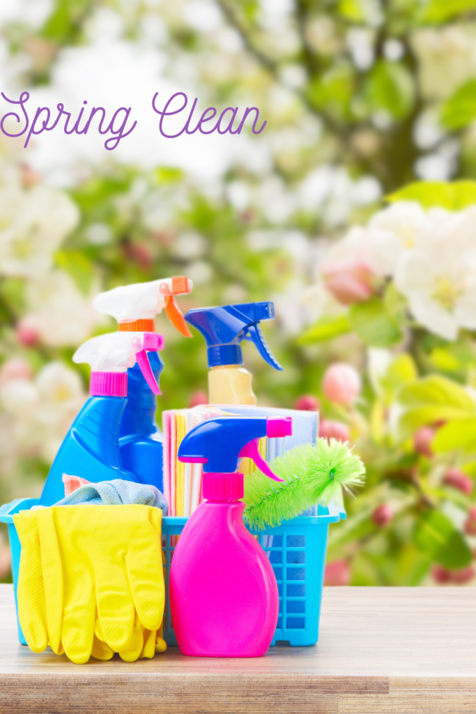 Spring Cleaning pinterest pin