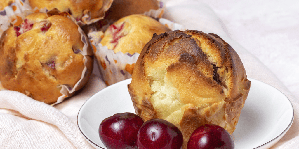 cherry muffins