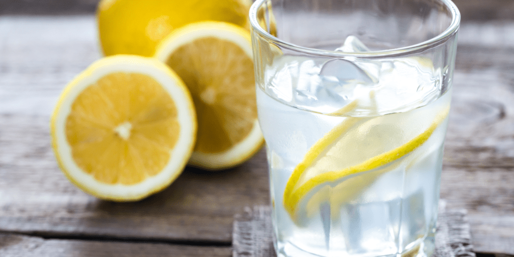 lemon water