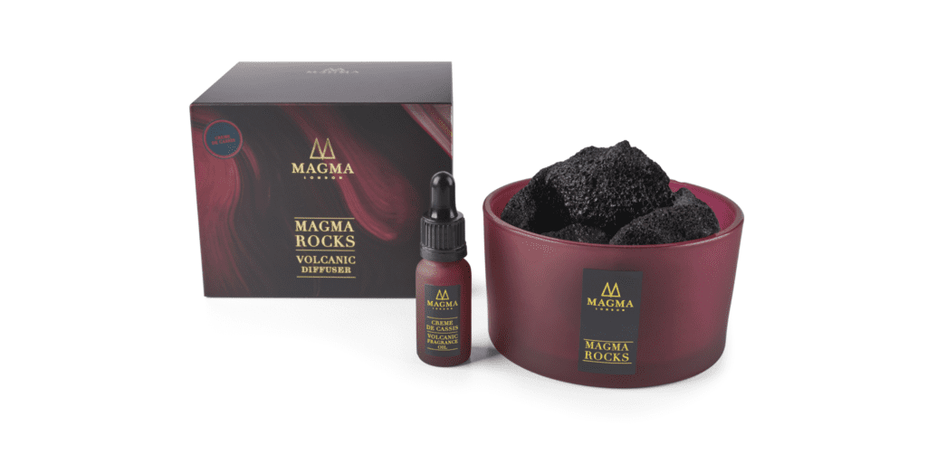 Creme de Cassis Volcanic Rock Diffuser
