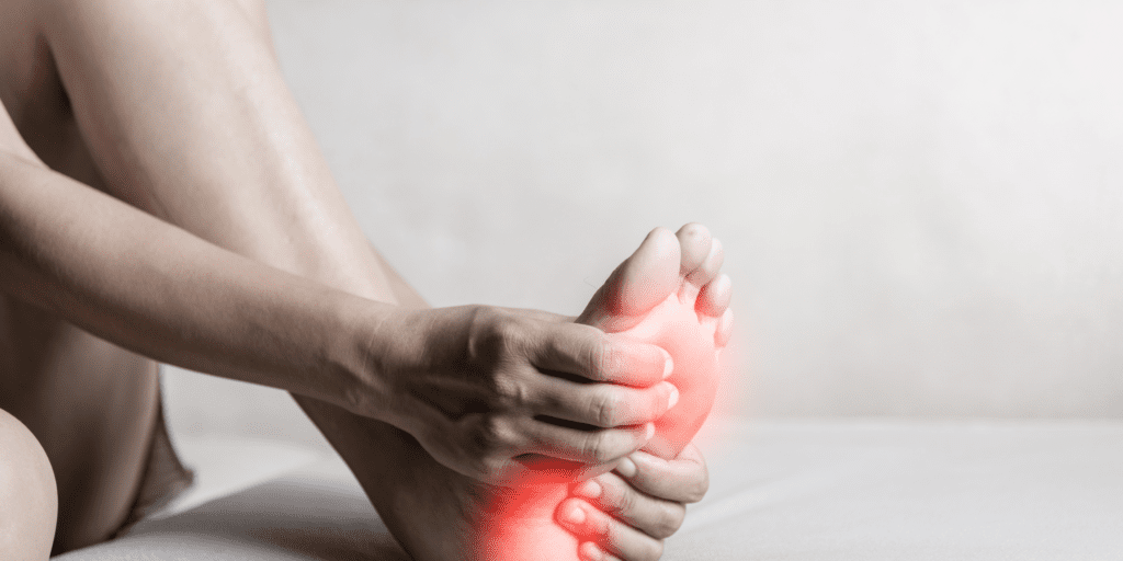 pain in feet
