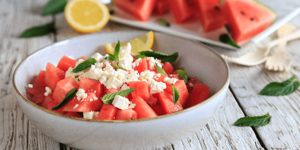 Watermelon Mint Salad