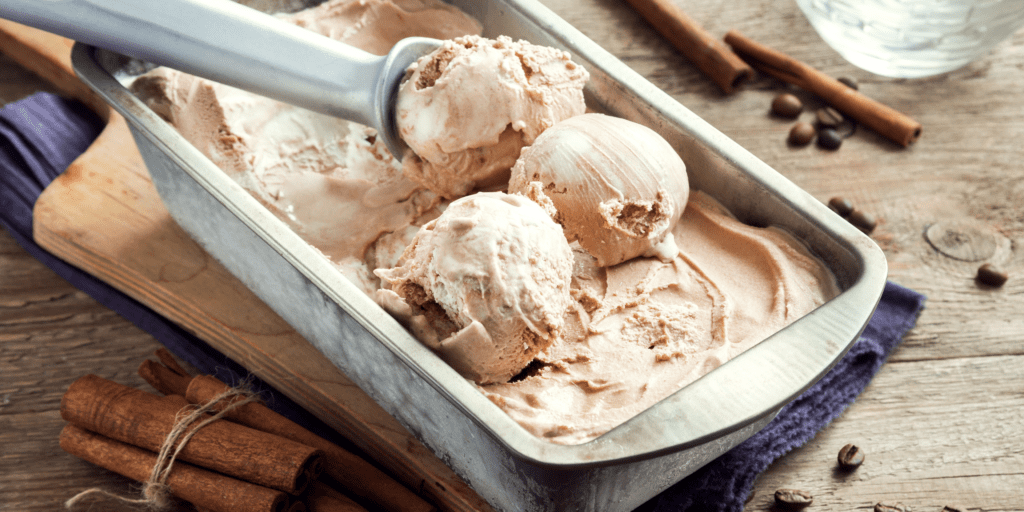 homemade ice cream