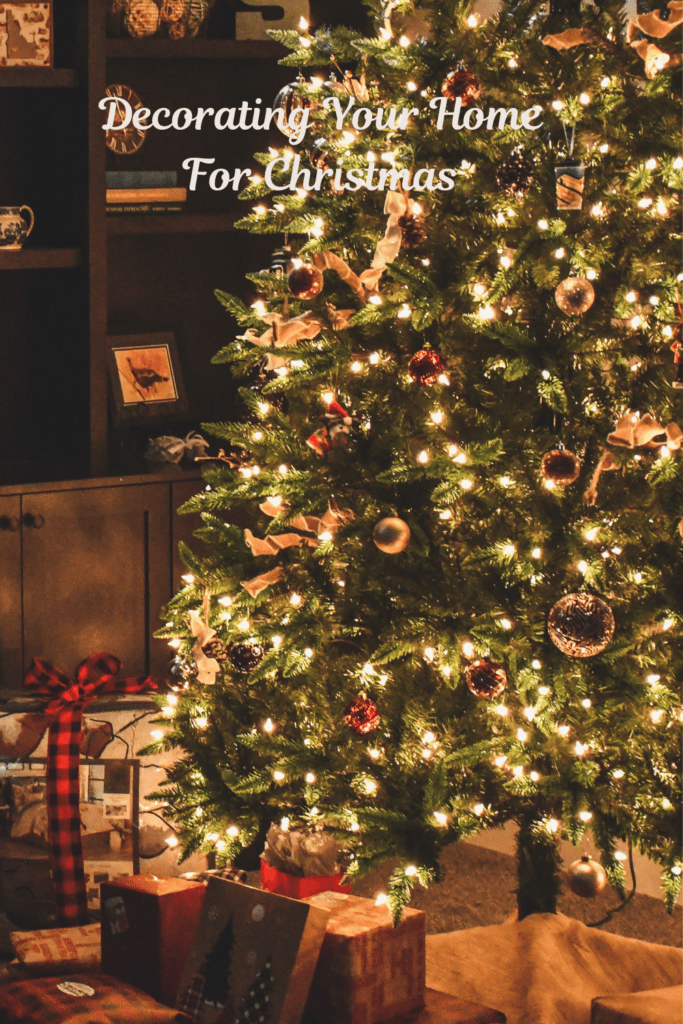 Decorating Your Home For Christmas pinterest pin