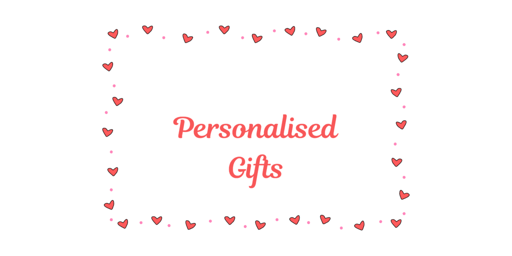 Valentines personalised gifts