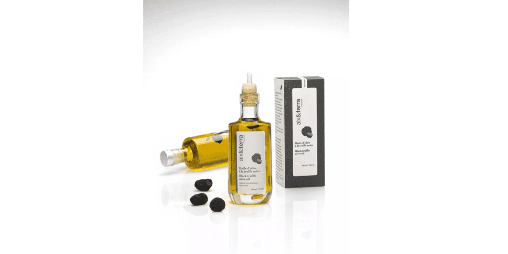aix&terra French Black truffle flavoured olive oil 200ml