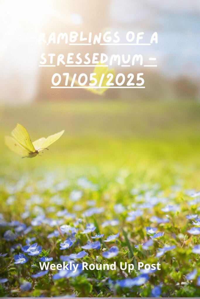 Ramblings Of A StressedMum - 07/05/2025 Pinterest Pin