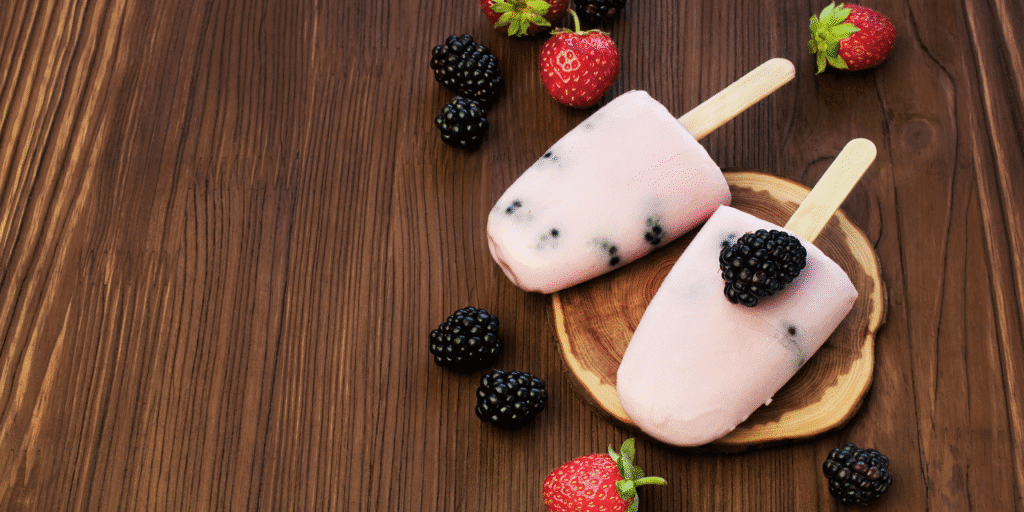 yoghurt lollies