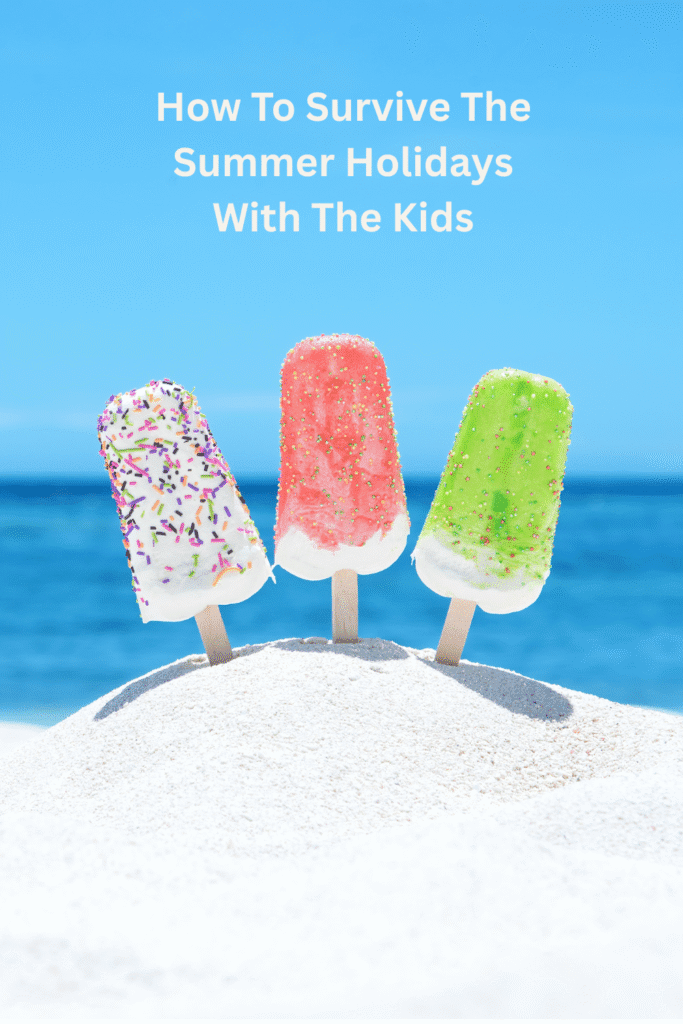 How To Survive The Summer Holidays With The Kids Pinterest Pin