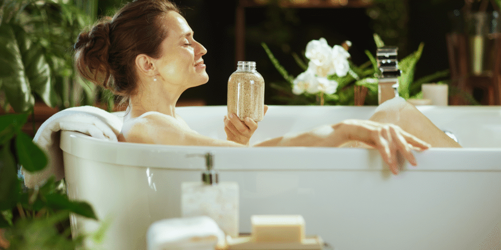 Relax in a bath