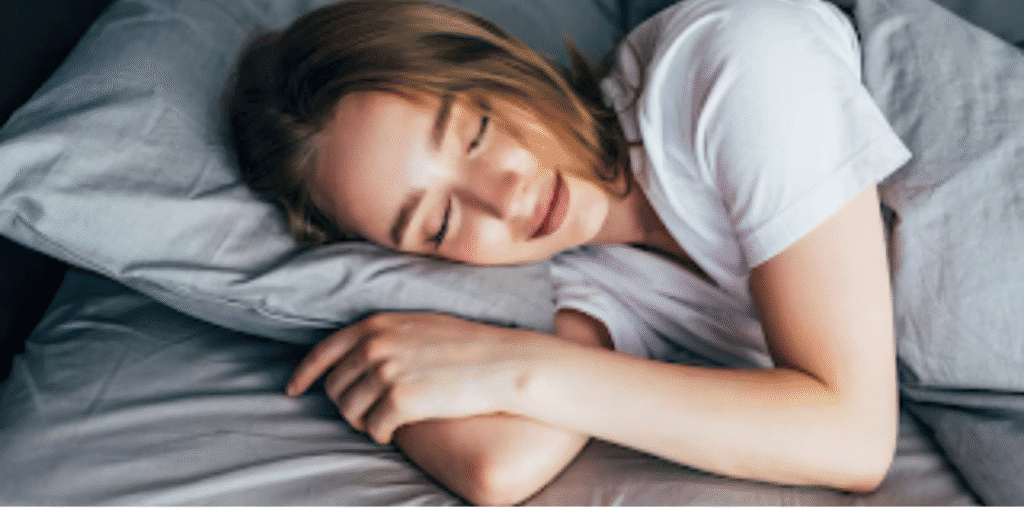 woman sleeping