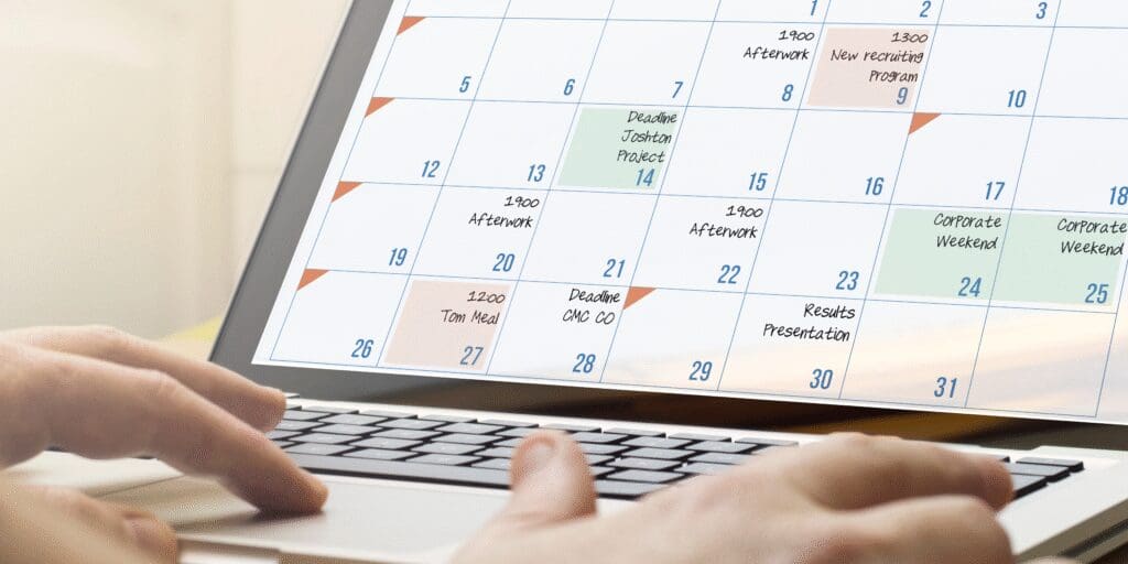 digital calendar