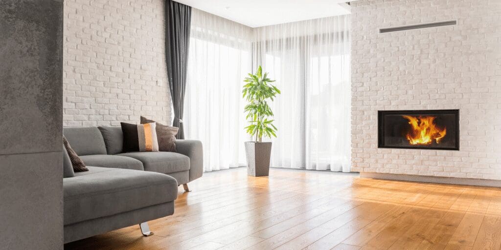 Engineered wood flooring