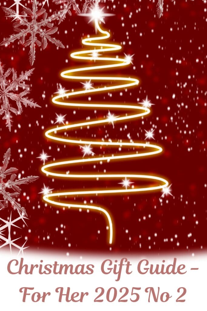 Christmas Gift Guide - For Her 2025 No 2 Pinterest Pin