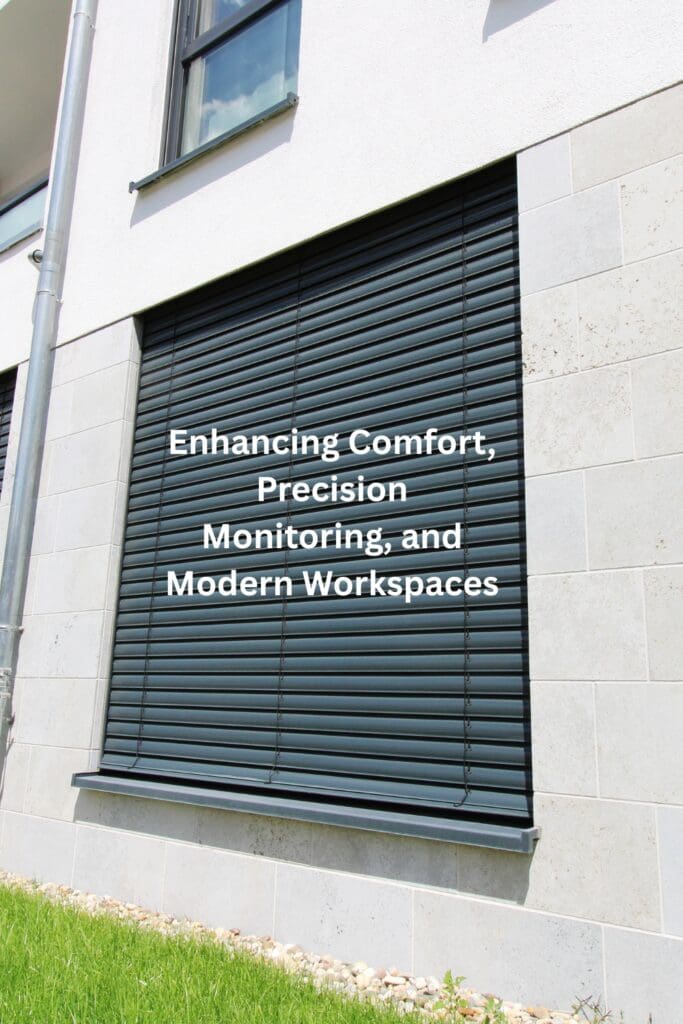 Enhancing Comfort, Precision Monitoring, and Modern Workspaces Pinterest Pin