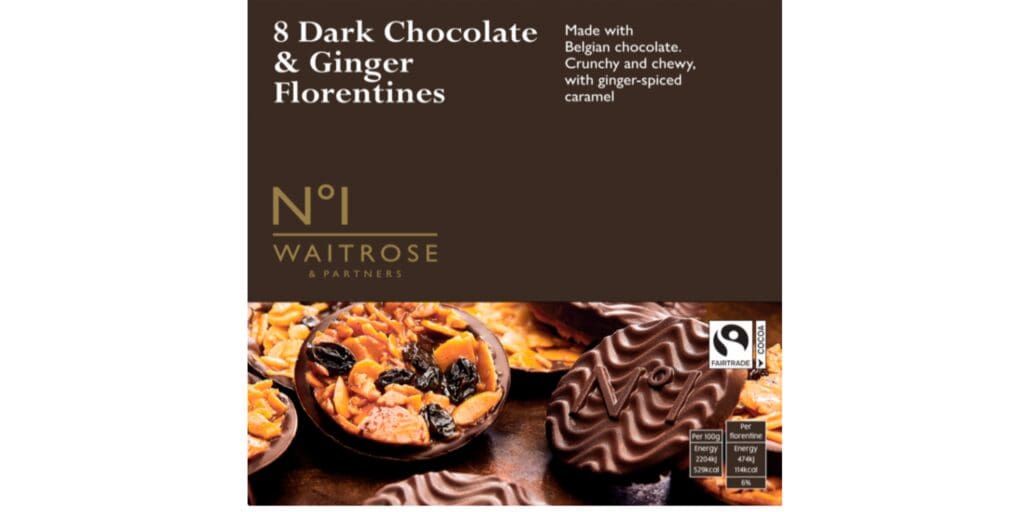 Dark Chocolate & Ginger Florentines