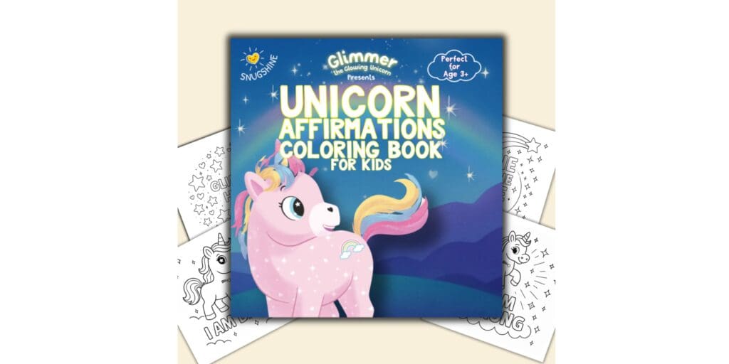 Glimmer's Affirmation Colouring Book